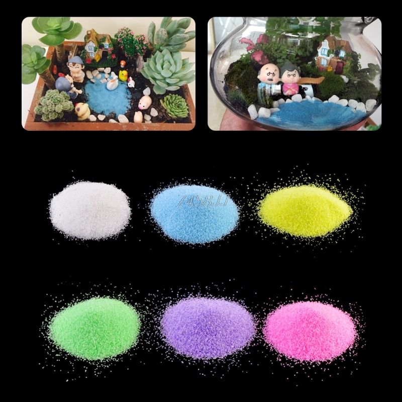 1 Bag 6 Color Quartz Sand Mini - огляд і ціна Aquarium Marina