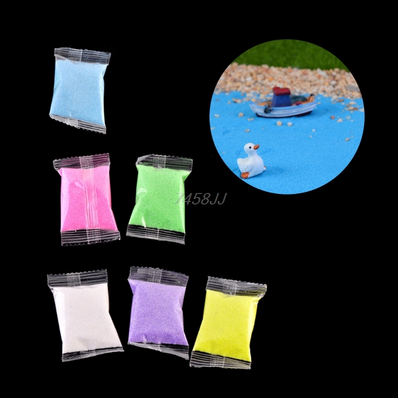 1 Bag 6 Color Quartz Sand Mini - огляд і ціна Aquarium Marina