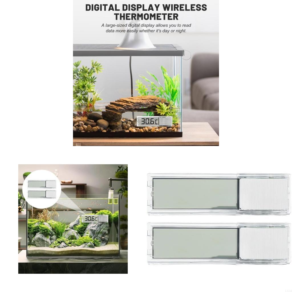 L43A 2Pcs Fishtanks Thermomete - огляд і ціна Marine Aquarium Temperature