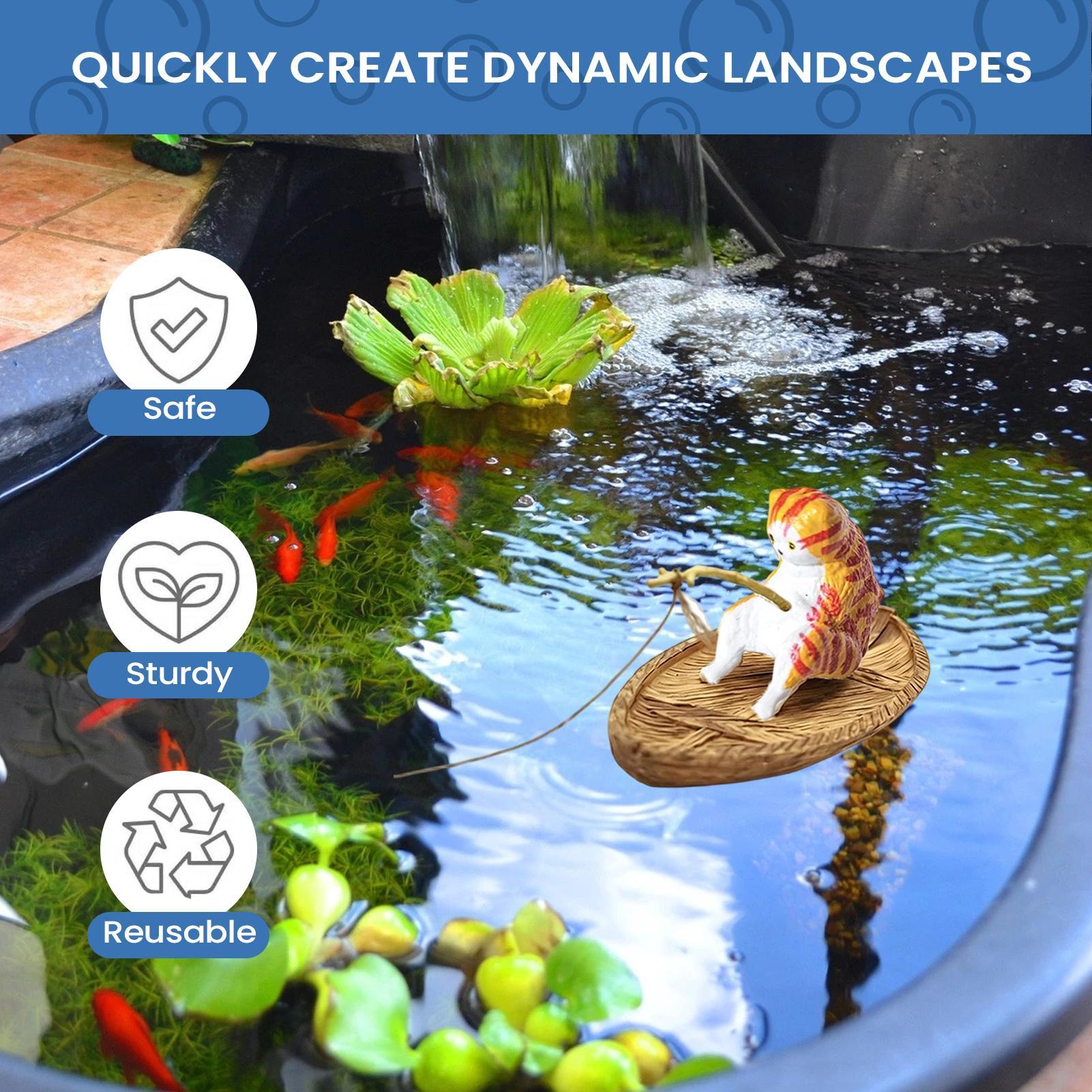 Creative Cat Fishing Boat Aqua - огляд і ціна Aquarium Marina