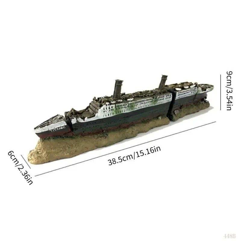 Aquarium Titanic Shipwreck Dec - огляд і ціна Aquarium Marina