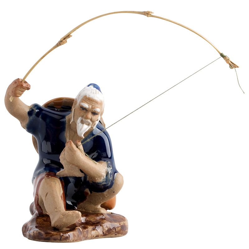 Ceramics Fisherman Boat Figuri - огляд і ціна Aquarium Marina