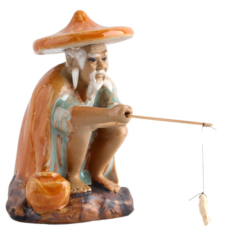 Ceramics Fisherman Boat Figuri - огляд і ціна Aquarium Marina