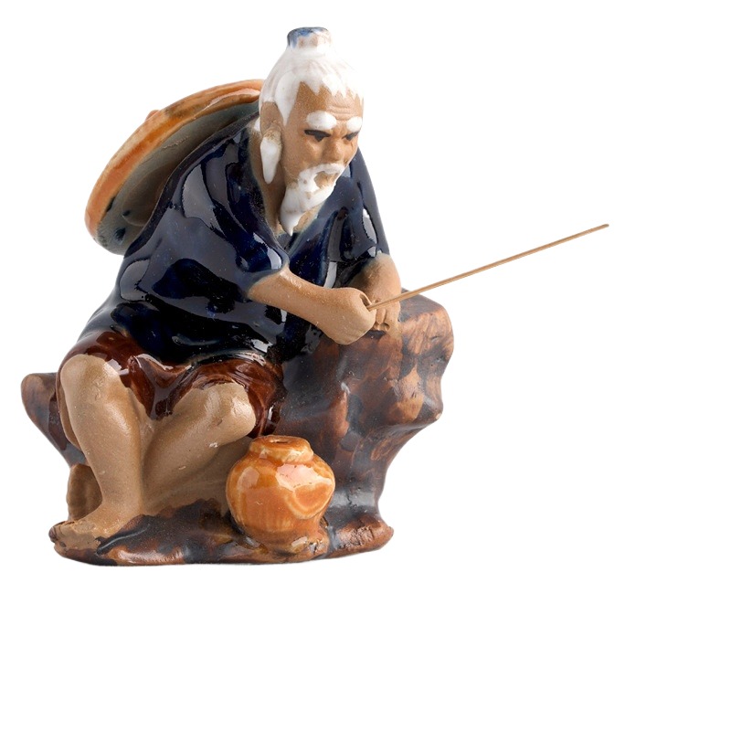 Ceramics Fisherman Boat Figuri - огляд і ціна Aquarium Marina